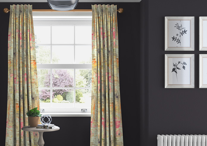 Abstract, Sherbert - Made to Measure Curtains - Image 3